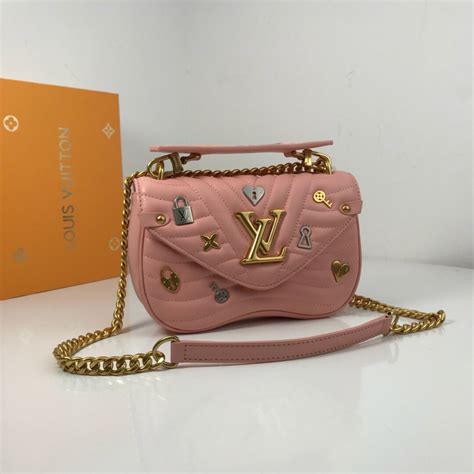 pink louis vuitton bag with gold chain|louis vuitton chain wallet crossbody.